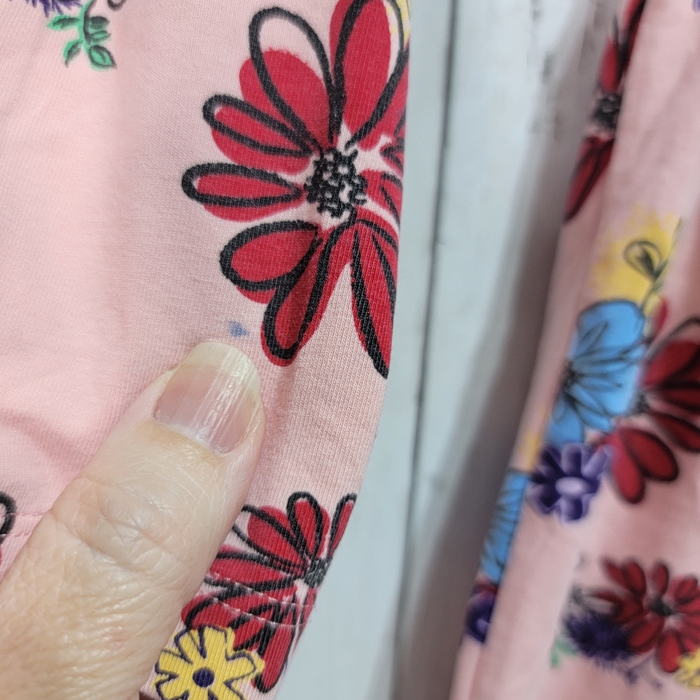 Hanna Andersson G Bundles Print Elizabeth Dress Perfect Pink Size 140 (US 10). - Picture 6 of 10